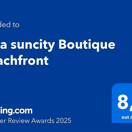 Villa Suncity Boutique Beachfront Айя Напа Екстериор снимка
